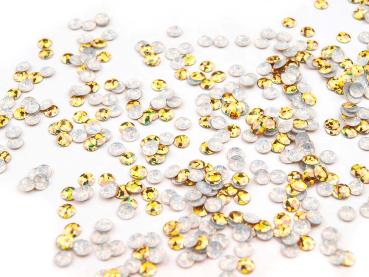 Mini Pailetten Ø 3mm zum Aufbügeln Gold